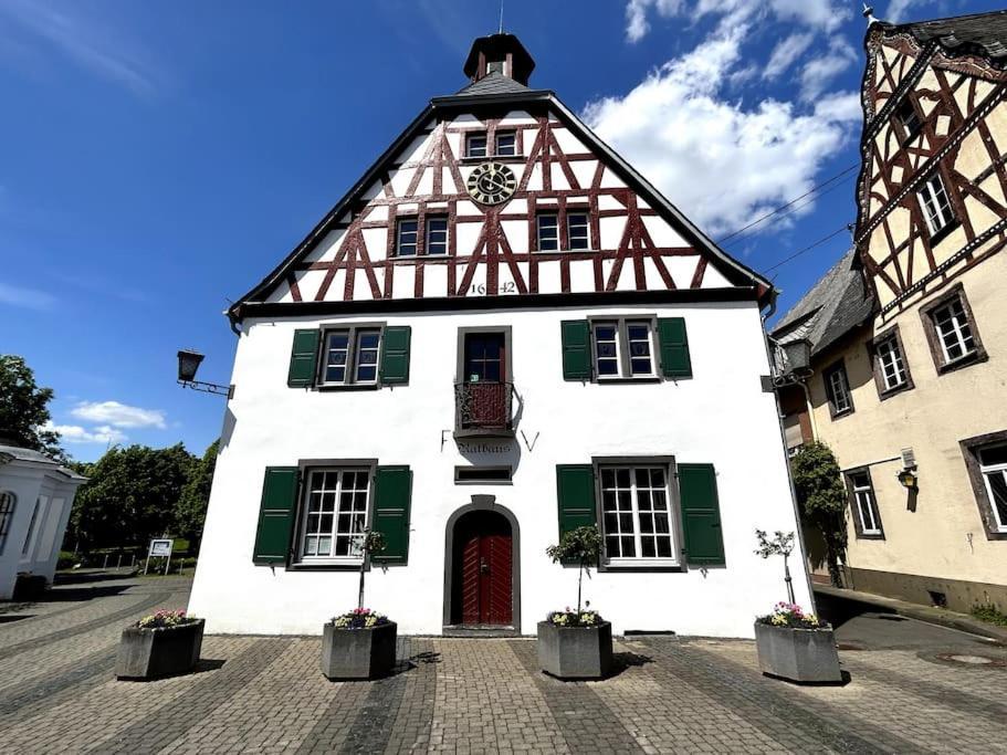 Tiny Apartment With Spacious Terrace On The Rhine Neuwied Exteriör bild